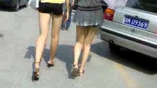 sexy legs on street